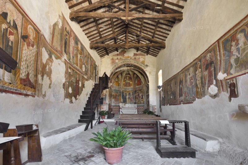 Church of San Giovanni Battista. Arrone. Valnerina. Umbria. Italy