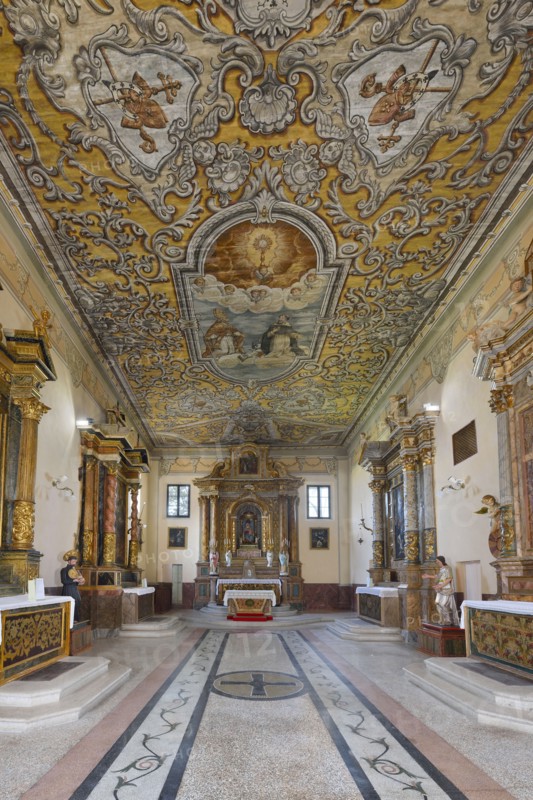 Church of Saints Nicolò and Martino. Lapedona. Marche. Italy