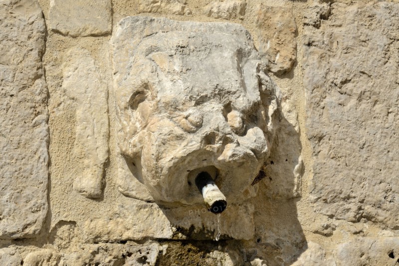 Fountain of the 99 Spouts. L'Aquila. Abruzzo. Italy