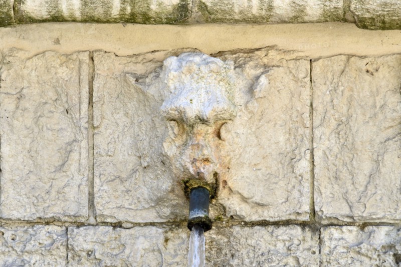 Fountain of the 99 Spouts. L'Aquila. Abruzzo. Italy