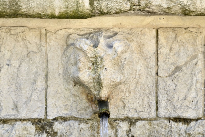 Fountain of the 99 Spouts. L'Aquila. Abruzzo. Italy