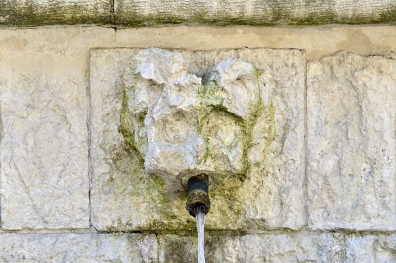 Fountain of the 99 Spouts. L'Aquila. Abruzzo. Italy