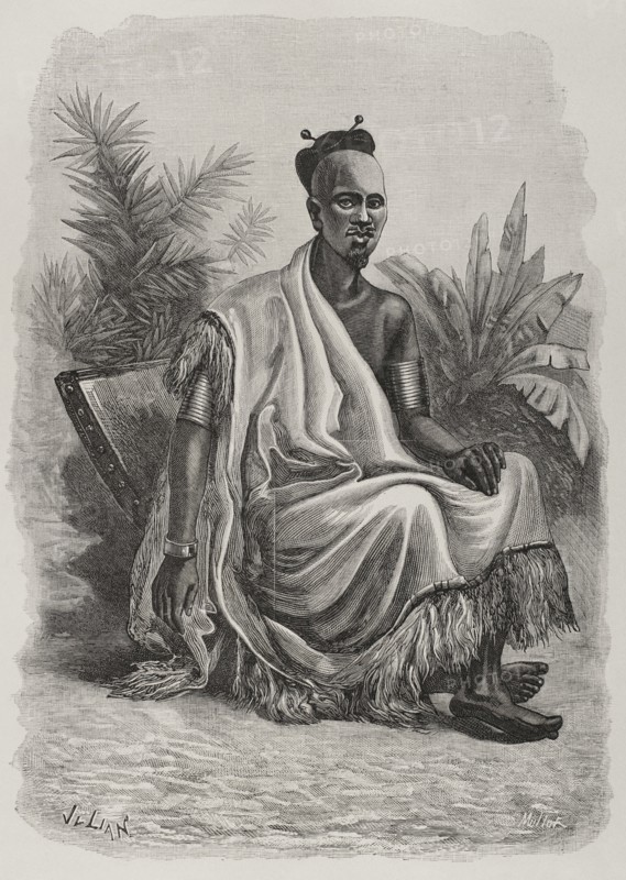 Ngalyema, chief of Kintamo (a village on the southern bank of the Congo River)