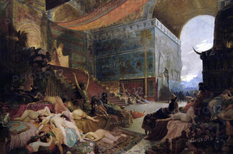 Painting by Georges Antoine Rochegrosse