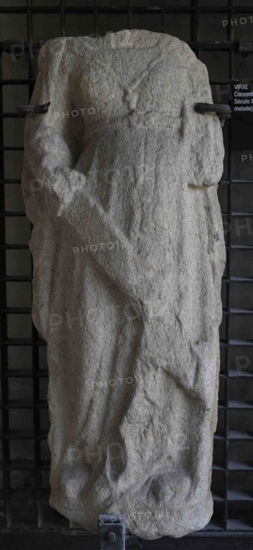 Statue of Virgin, from Convent of Santo Domingo