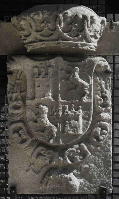 Coat of arms of Spain with fleece