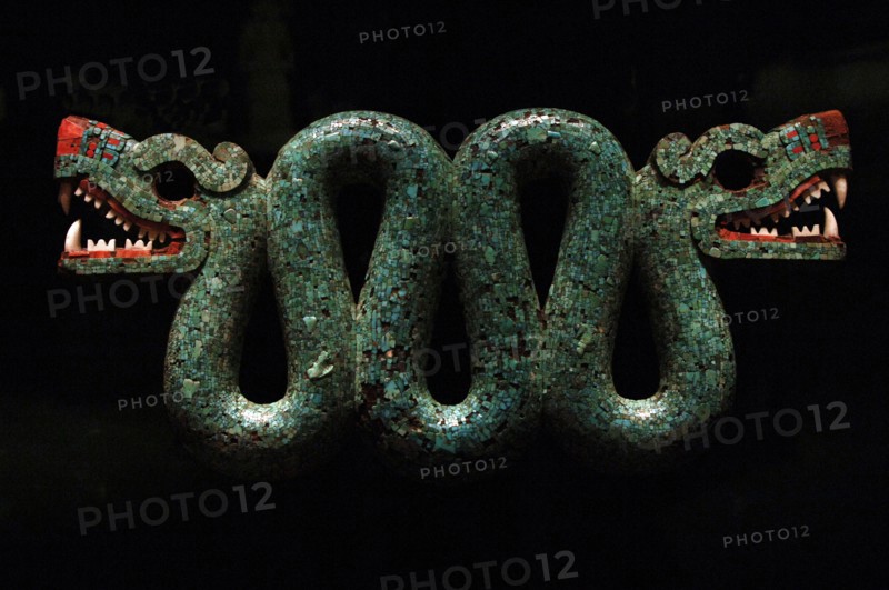 Pectoral, in the form of a double-headed serpent