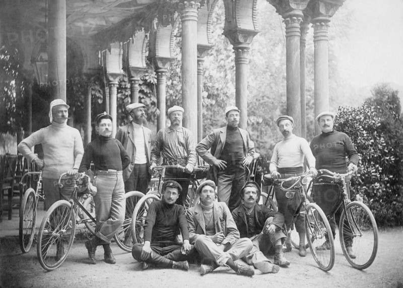 italie, voyage des membres du touring club à Trente, 1898