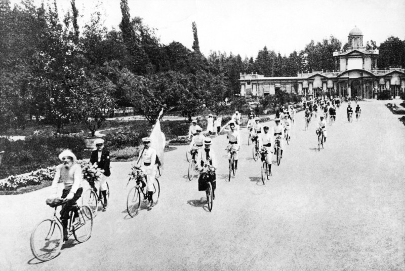 Convention cycliste bolognaise 1903, à la tête olindo guerrini