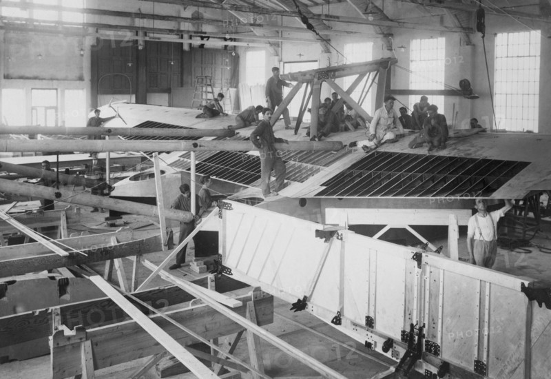 italie, monfalcone, ateliers aéronautiques, 1920-1930