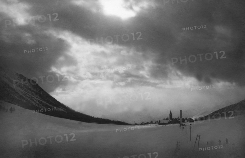 italy, piemonte, claviere, 50's