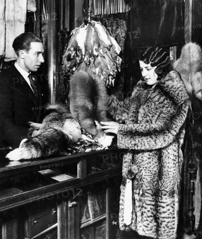 furrier's shop, 1930-40