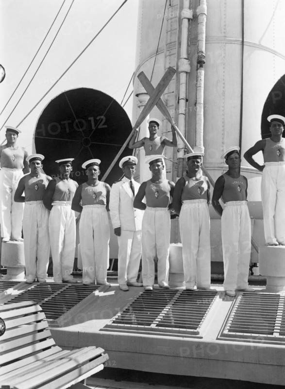 conte di savoia, crew members, 1920-1930