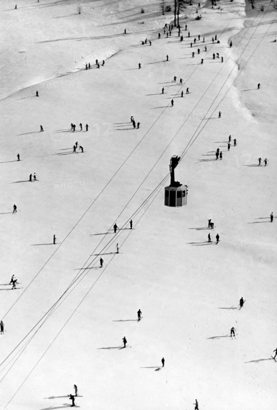 piedmont, sestriere, 1950