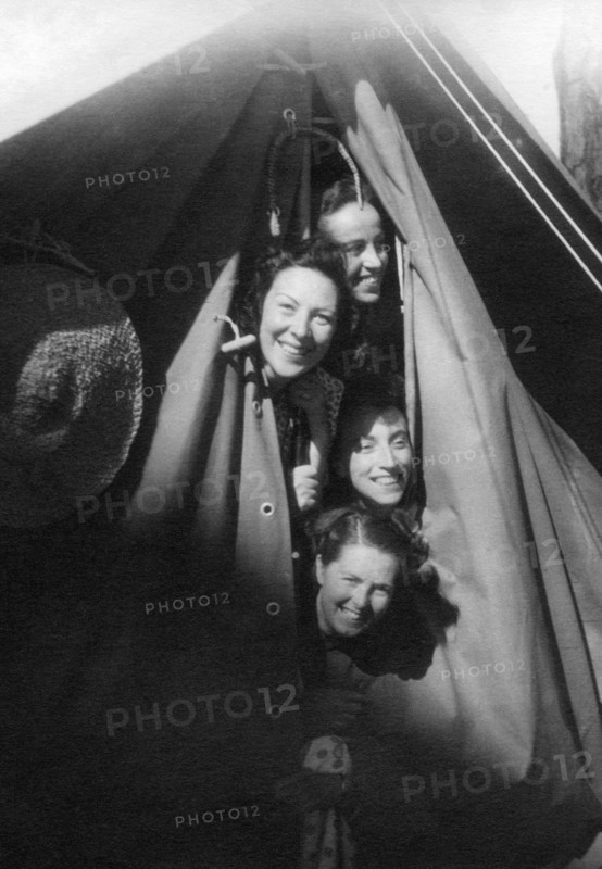 camping, 1950