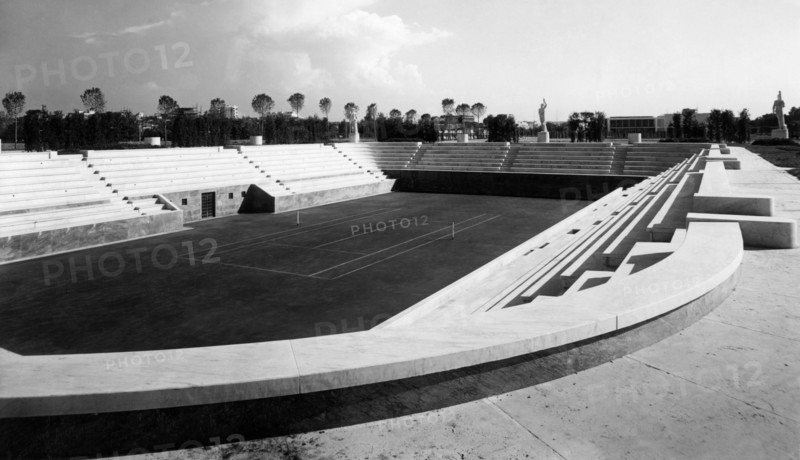 rome, foro italico, tennis, 1930-40