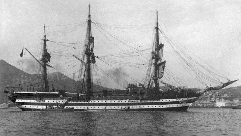 cristoforo colombo training ship, 1928