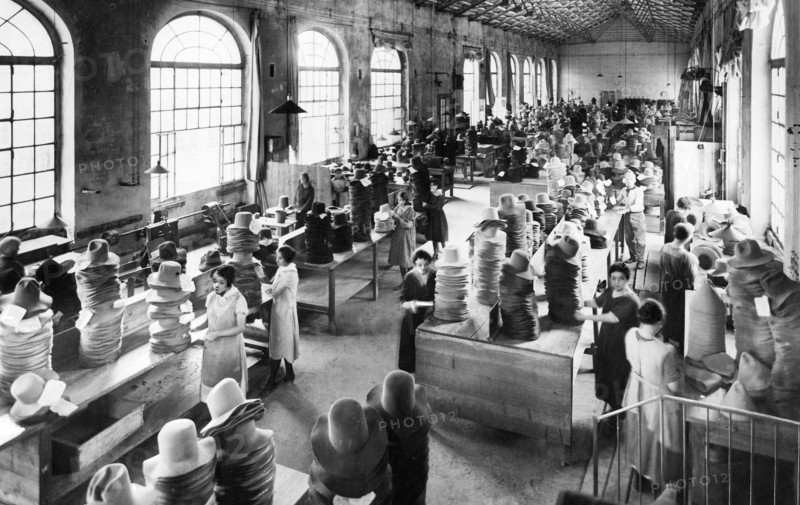 hat factory, 1920-1930
