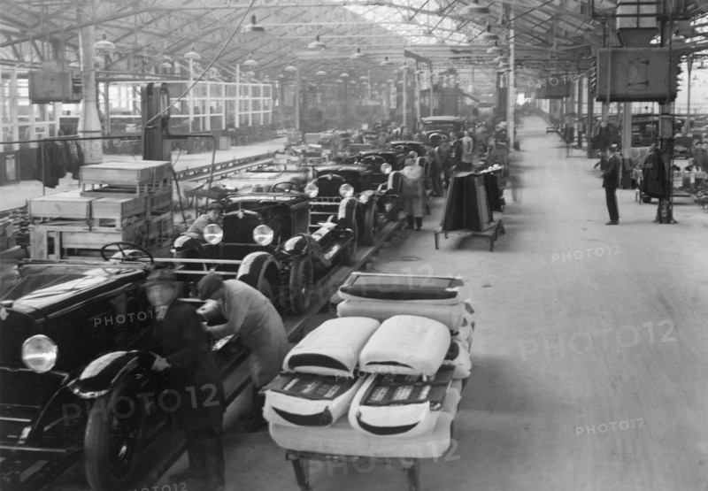 car industry, 1930-1940