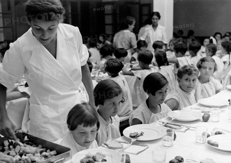 colonia lodolo all'abetone, la cena, luglio 1939