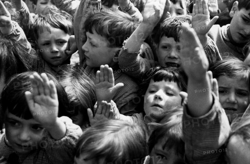 colonia estiva, gruppo di bambini, 1930