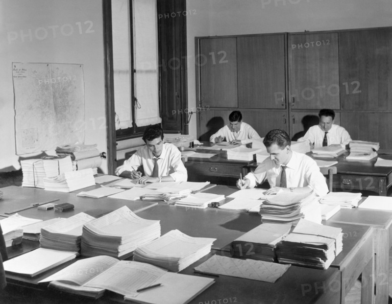 milan, bureau municipal de recensement, 1961