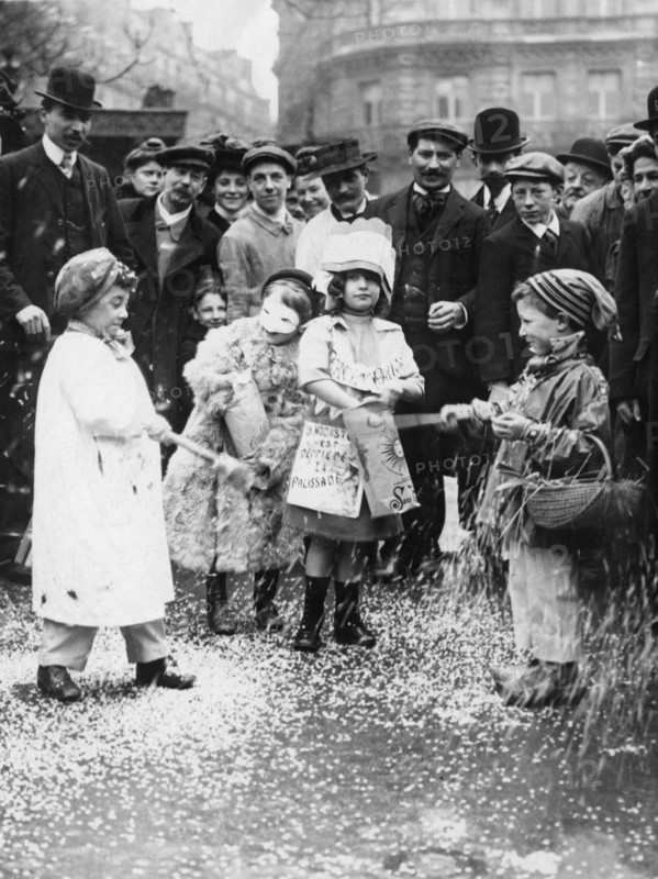 paris, carn carn carnaval, 1911