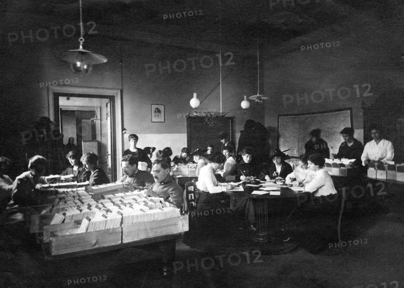 guerre, padoue, bureau des dossiers de nouvelles militaires, 1915 1918