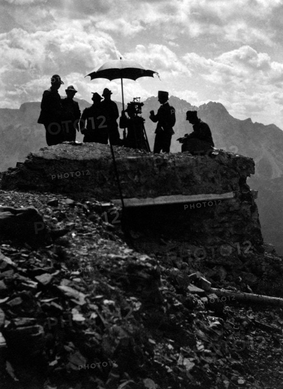 col quaternà, mesure trigonométrique, 1921