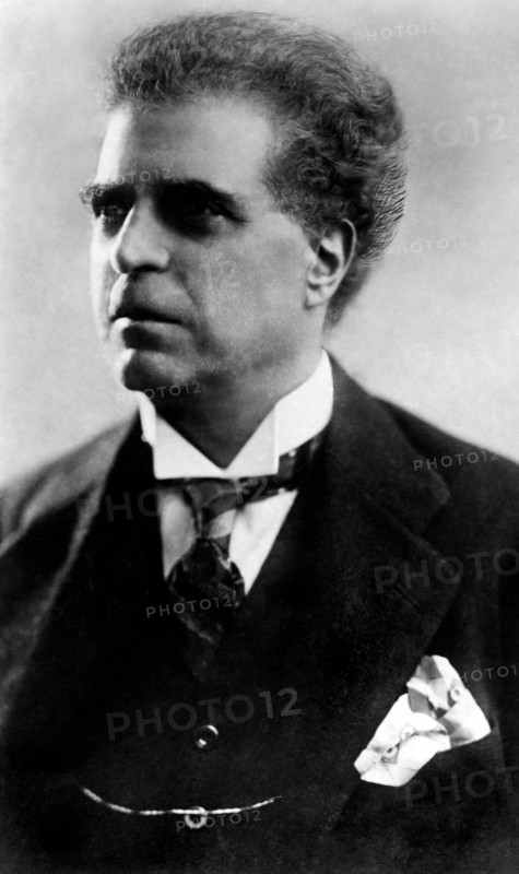 portrait de pietro mascagni, 1863 1945