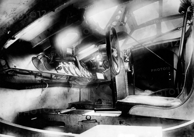 cockpit de l'avion transatlantique, 1933