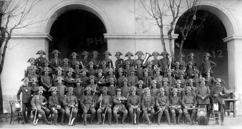 orchestre des carabiniers, 1910
