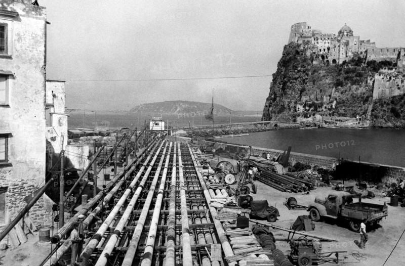 aqueduc sous-marin pour procida et ischia, 1960