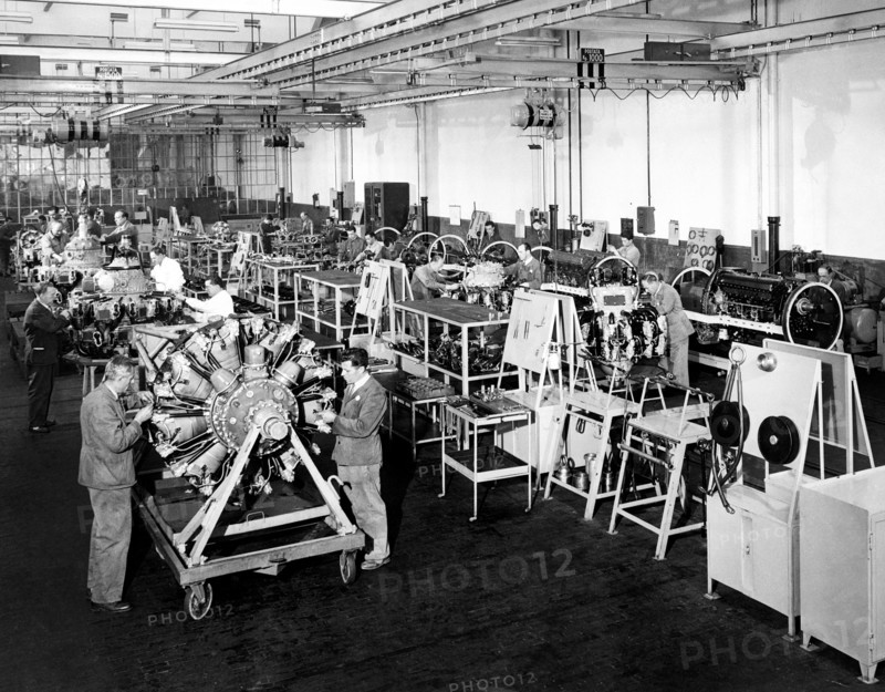département de contrôle et de montage des moteurs d'avions fiat, 1960