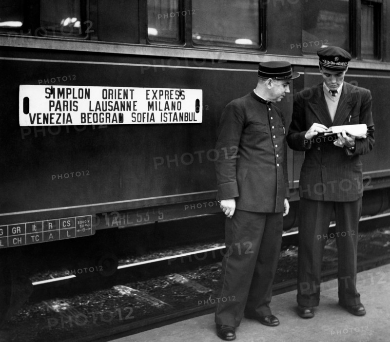 deux fonctionnaires d'orient express, 1951
