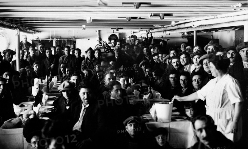 les réfectoires de troisième classe d'earl verde, 1930