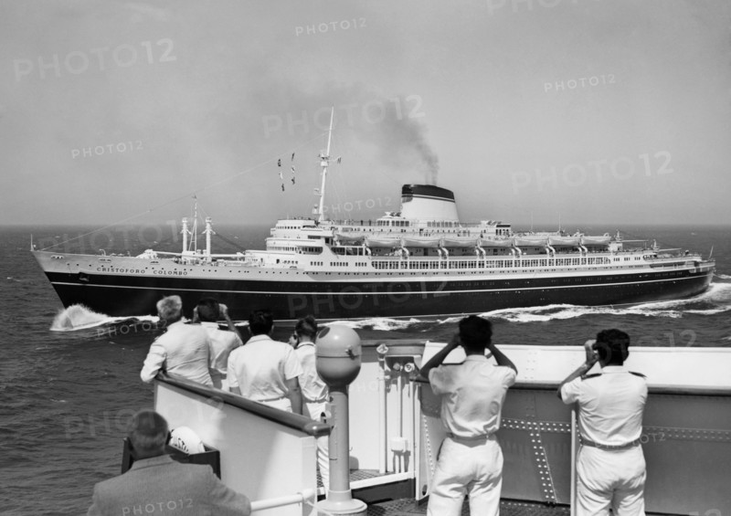 le cristoforo col colombo en mer, 1961