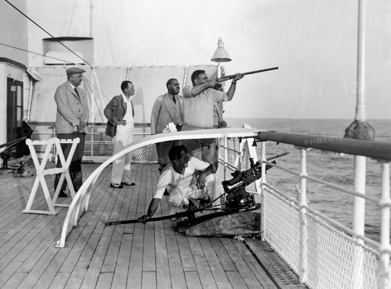 compétition de skeet shooting sur le victoria, 1953