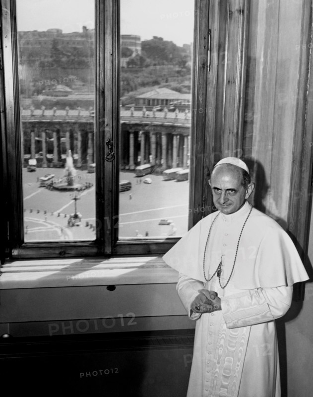 portrait du pape paul VI, 1964