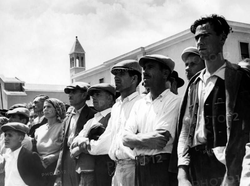 agriculteurs de lucanie, 1953