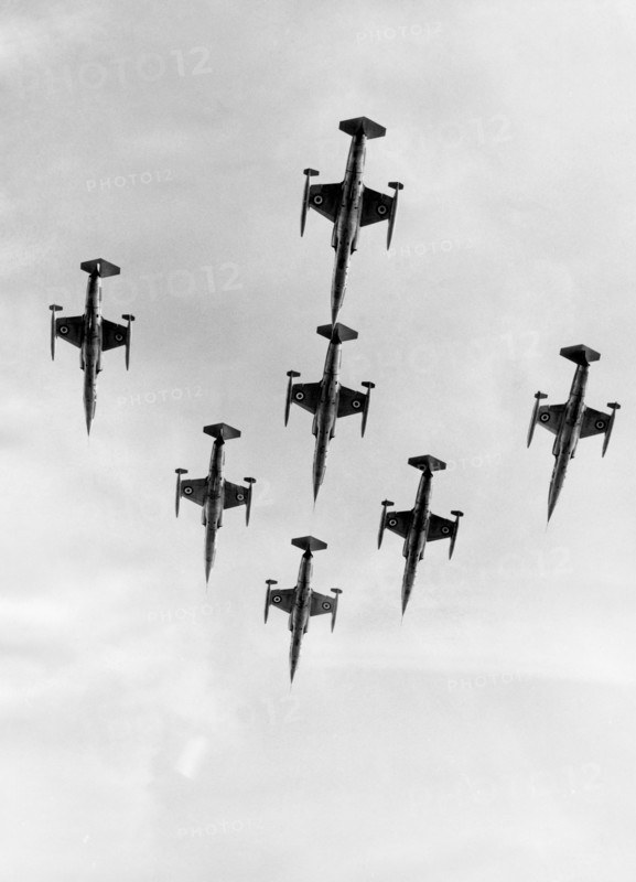 vol de chasseurs en formation, 1968