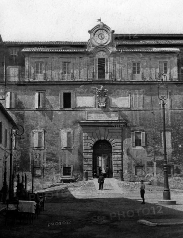Palais apostolique de Castel Gandolfo, lazio, Italie 1900