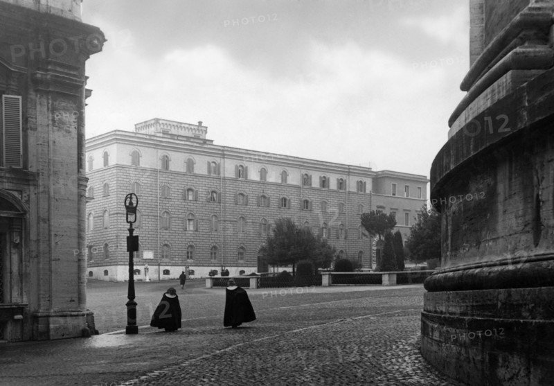 service du vatican, palais san carlo dans la ville du vatican, 1943
