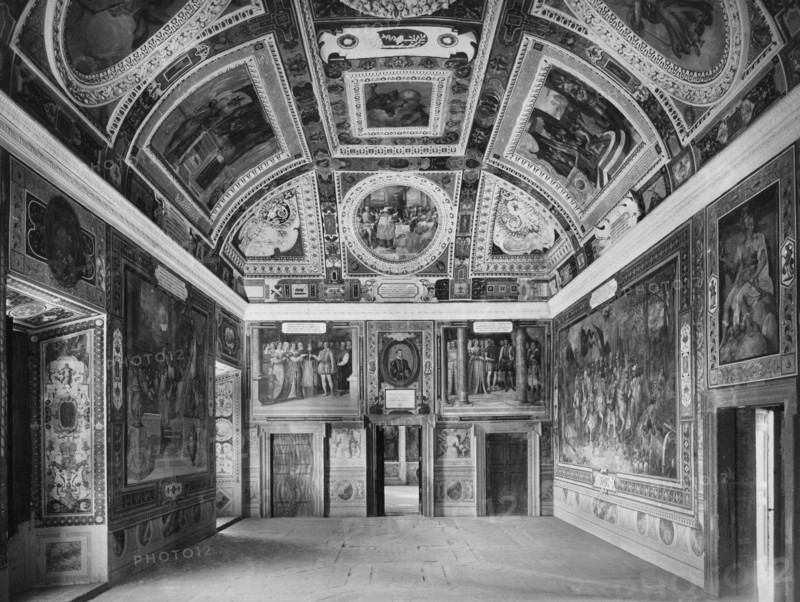 une chambre de la villa farnese, 1930 1940