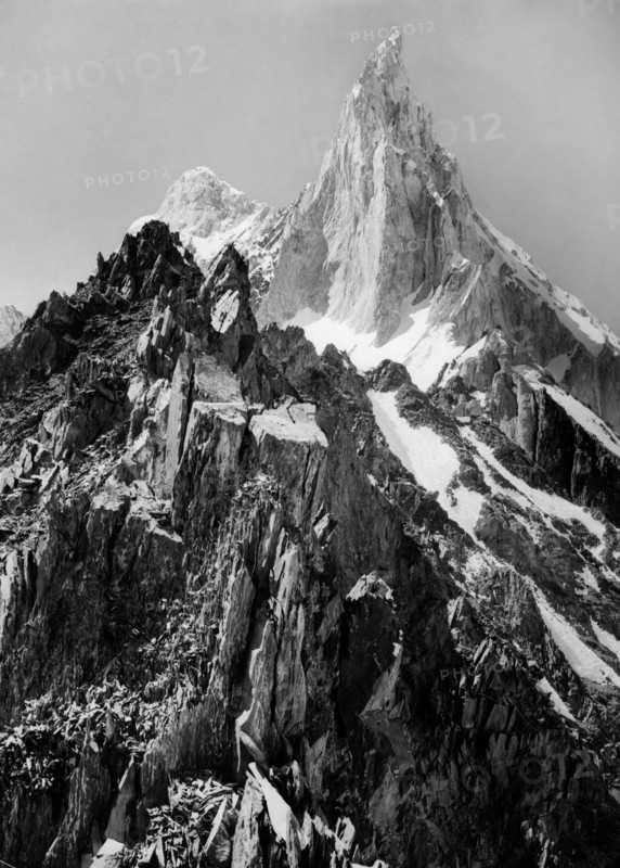 chine, le karakorum vu du côté chinois, 1909