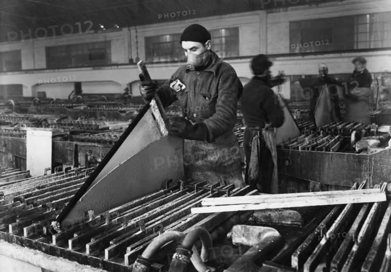 italie, veneto, industrie porto marghera, 1930 1940