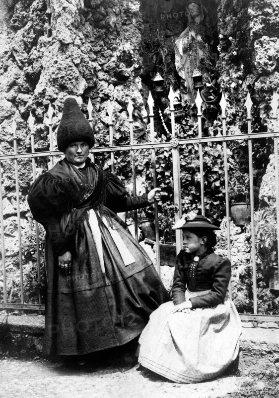 italie, bolzano, la madonnina de ponte all'isarco, 1910 1920
