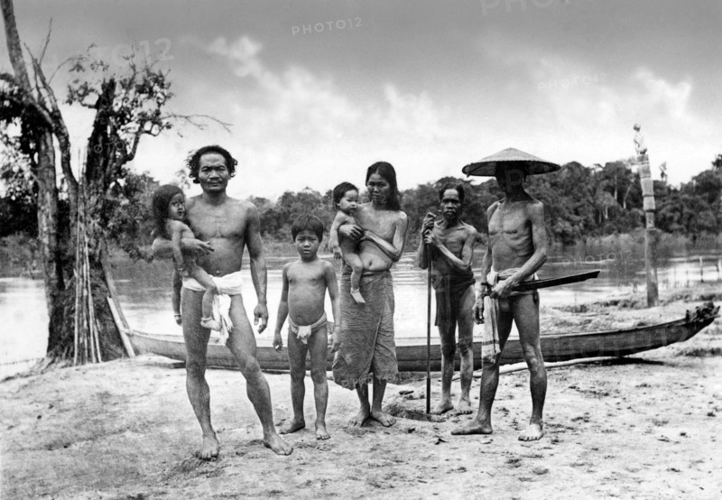 asie, malaisie, famille indigène, 1939