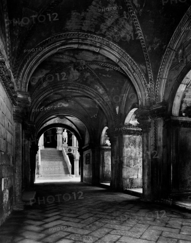 italie, venise, entrée du palais ducal, 1920 1930