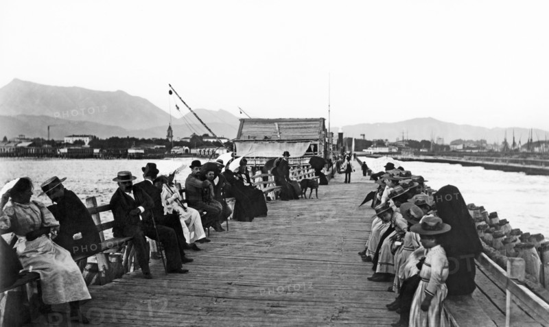 europe, italie, toscane, viareggio, retour de pêche, 1940